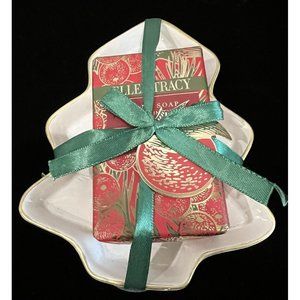 Ellen Tracy Soap Dish & Soap Christmas Tree